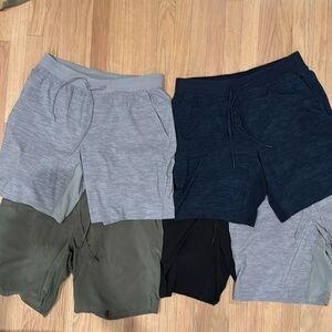 Lululemon Men’s Shorts. 5 pairs. All size XL. Selling as bundle. $150